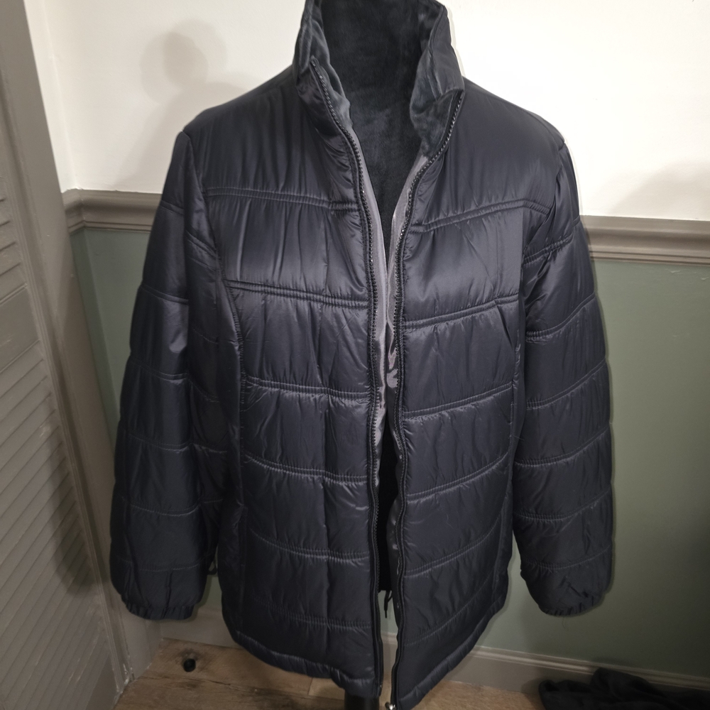 Port Authority Black Quilted Women's Puffer Jacket